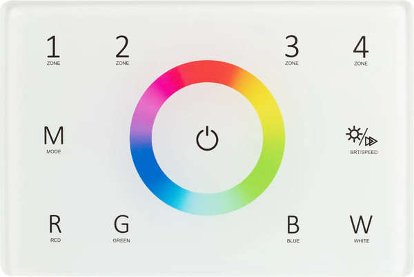 Изображение товара Выключатель Arlight Sens SMART-P85-RGBW White / 028404