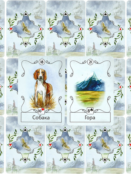 Изображение товара Гадальные карты Miland Волшебное гадание Марии Ленорман / ГК-3258 (36 карт)