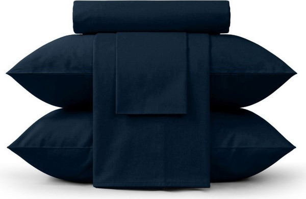 Изображение товара Комплект постельного белья Verossa Сатин Евро / 790370 (Twilight blue, 50x70, 2шт, 70x70, 2шт )