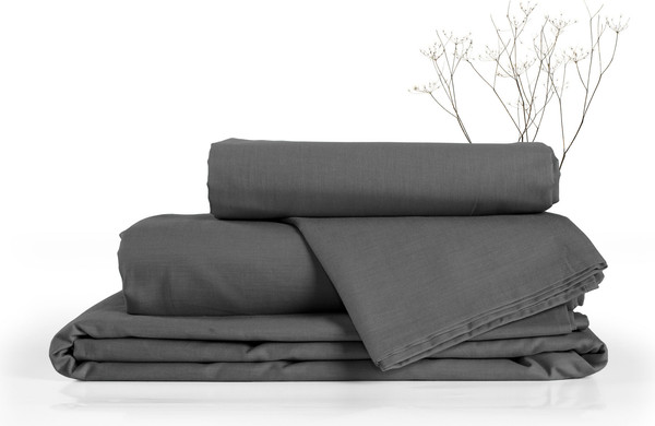 Изображение товара Комплект постельного белья Verossa Сатин Евро / 790371 (Graphite, 50x70, 2шт, 70x70, 2 шт)