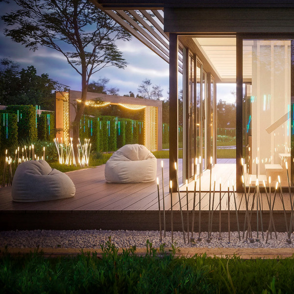 Изображение товара Светильник уличный Arlight KT-CANNA-L1200-1W Warm3000 DG / 034164