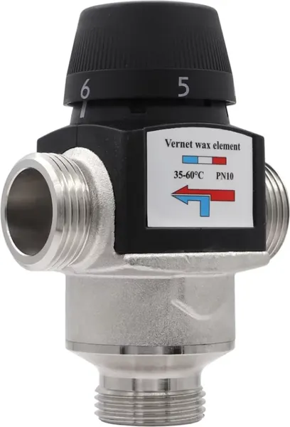 Изображение товара Клапан термостатический Vieir 1" 20-50C Kvs-4.5 / VR201A