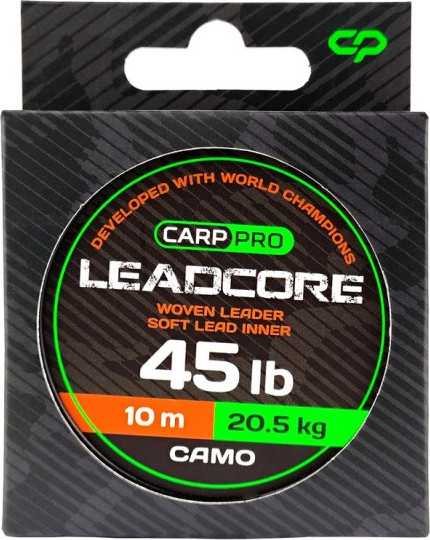 Изображение товара Лидкор рыболовный Carp Pro Camo 45lb / CP4845