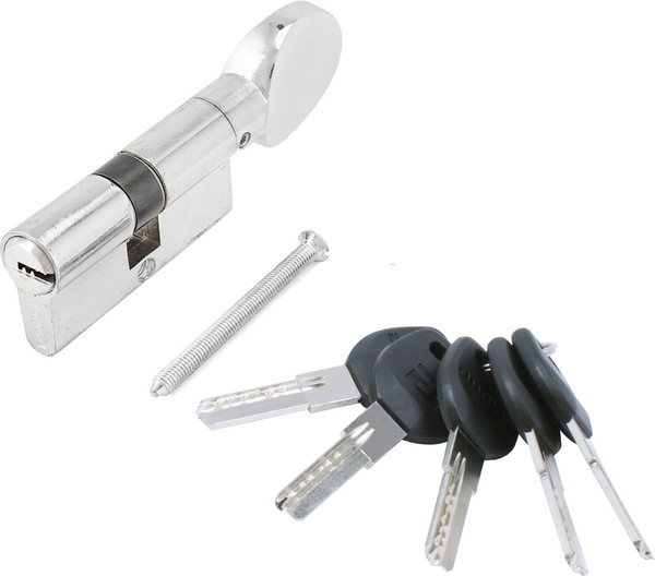 Изображение товара Цилиндровый механизм замка Аллюр HD FG 60-5К CP (30x30G) (хром)