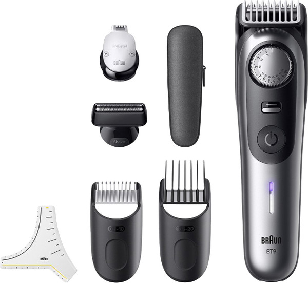 Изображение товара Триммер Braun BT9520 (с подставкой, серый)