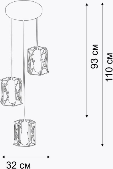 Изображение товара Люстра Vitaluce V43820-1/3S