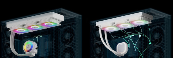 Изображение товара Кулер для процессора Arctic Cooling Liquid Freezer III Pro 360 A-RGB White (ACFRE00188A)