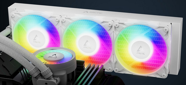 Изображение товара Кулер для процессора Arctic Cooling Liquid Freezer III Pro 360 A-RGB White (ACFRE00188A)