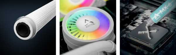 Изображение товара Кулер для процессора Arctic Cooling Liquid Freezer III Pro 360 A-RGB White (ACFRE00188A)