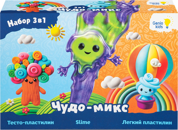 Изображение товара Набор для лепки Genio Kids Чудо микс / TA2049B