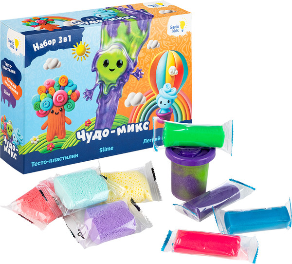 Изображение товара Набор для лепки Genio Kids Чудо микс / TA2049B