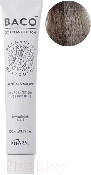 Изображение товара Крем-краска для волос Kaaral Baco 6.11 (100мл)