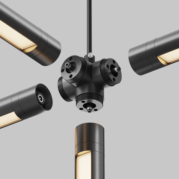 Изображение товара Коннектор для трековой системы Maytoni CA019L4C-P-B