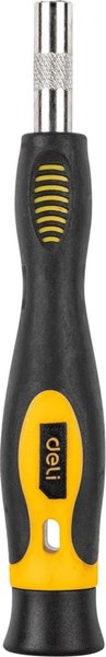 Изображение товара Набор отверток Deli DL3565 (65 предметов, черный/желтый)