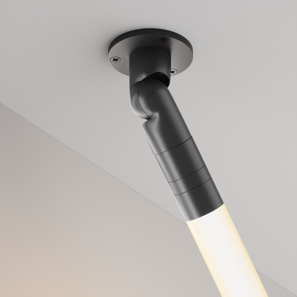 Изображение товара Потолочная база для трекового светильника Maytoni C027CS-P-B