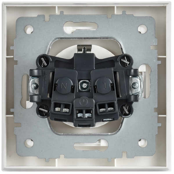 Изображение товара Розетка IEK Brite BR-R14-16-K91-F (арктический белый)