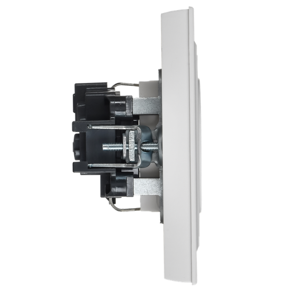 Изображение товара Розетка IEK Brite BR-R14-16-K91-F (арктический белый)