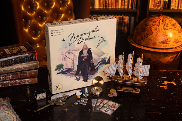 Изображение товара Настольная игра Crowd Games Путешествие Дарвина 16256