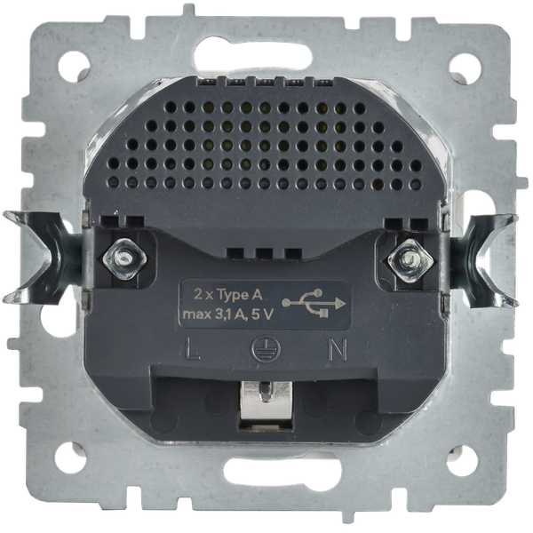 Изображение товара Розетка IEK Brite BR-R14-16-U21-D31-K91 (арктический белый)