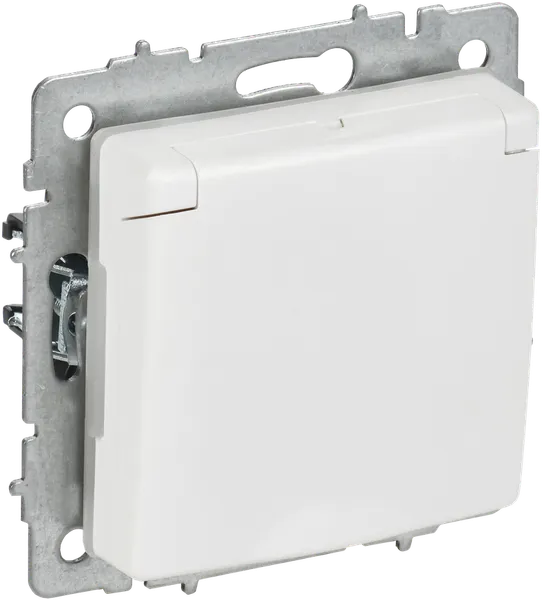 Изображение товара Розетка IEK Brite BR-R16-16-44-K91 (арктический белый)