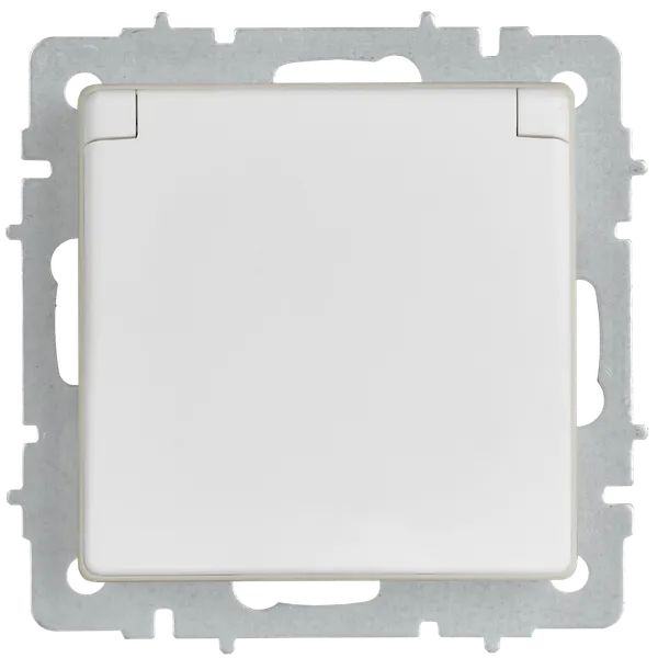 Изображение товара Розетка IEK Brite BR-R16-16-44-K91 (арктический белый)