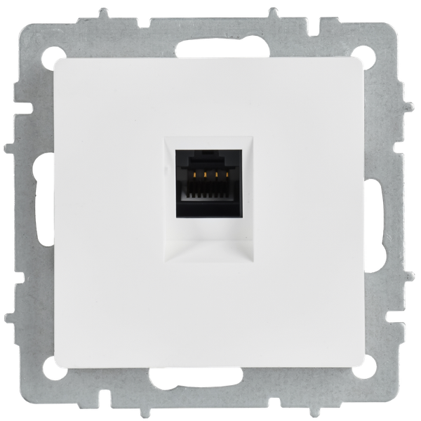 Изображение товара Розетка IEK Brite BR-K10-1-K91 (арктический белый)