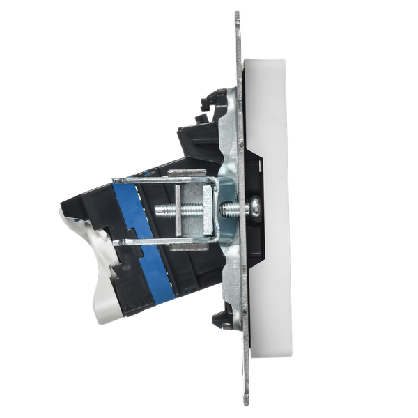 Изображение товара Розетка IEK Brite BR-K10-1-K91 (арктический белый)