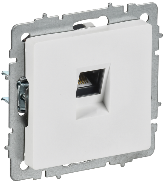 Изображение товара Розетка IEK Brite BR-K10-1-K91 (арктический белый)