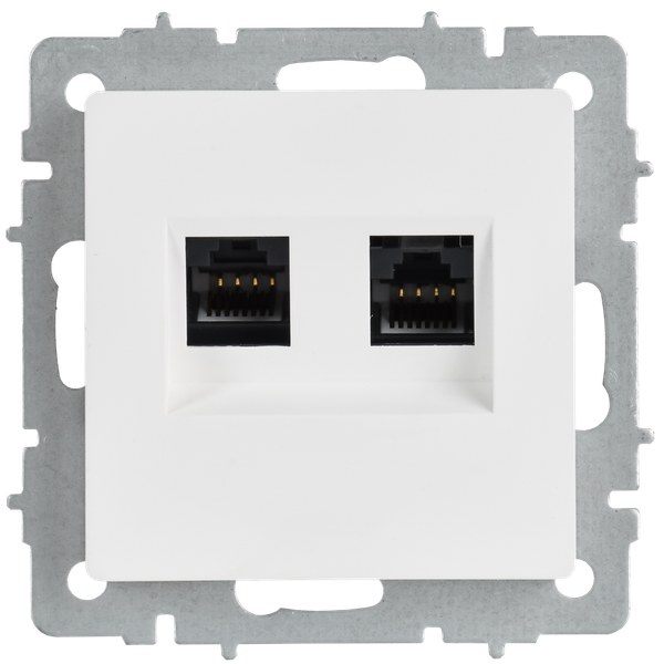 Изображение товара Розетка IEK Brite BR-K20-1-K91 (арктический белый)