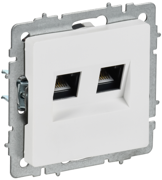 Изображение товара Розетка IEK Brite BR-K20-1-K91 (арктический белый)