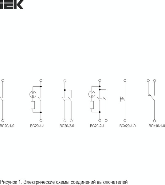 Изображение товара Выключатель IEK Glory EVH11-K01M-10 (белый матовый)