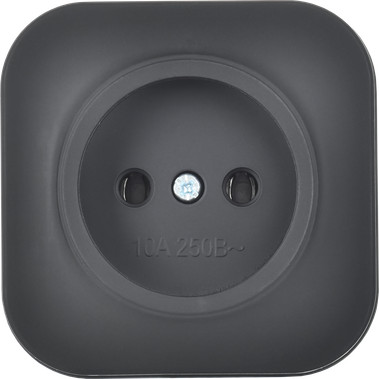 Изображение товара Розетка IEK Glory ERH10-K02M-10 (черный матовый)
