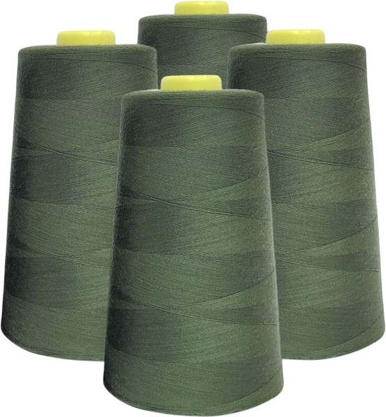 Изображение товара Набор швейных ниток Sentex 100% полиэстер 40/2 5000 ярдов 1359 (4шт)