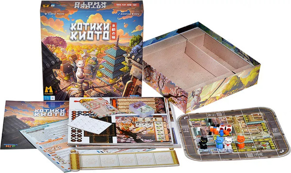 Изображение товара Настольная игра Фабрика Игр Котики Киото 17106f
