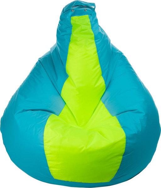 Изображение товара Бескаркасное кресло Mio Tesoro Груша Kombo XXL / GF-130x85-NN (небесный/неон)