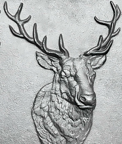 Изображение товара Дверца печная ЛитДеталь ДТ-3 Олень (270х230мм)