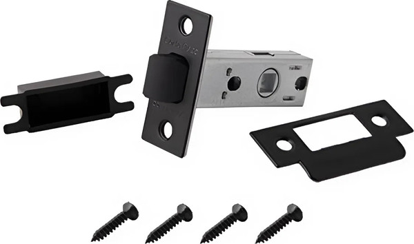 Изображение товара Комплект дверной фурнитуры Code Deco Slim H-40135-A-BLM без фиксатора (черный)