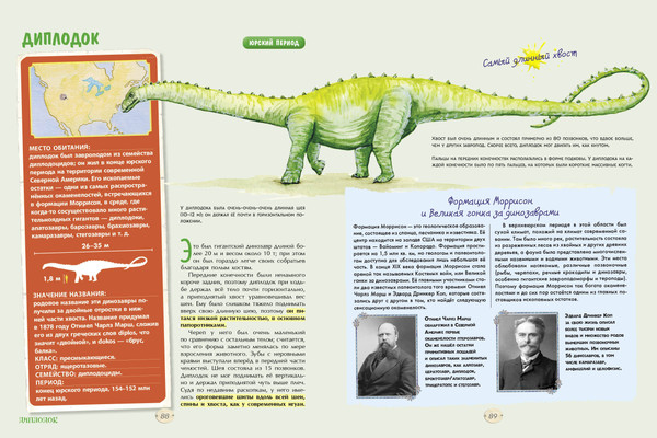 Изображение товара Энциклопедия Эксмо Большая энциклопедия о больших динозаврах, твердая обложка (Занонцелли Анастасия)