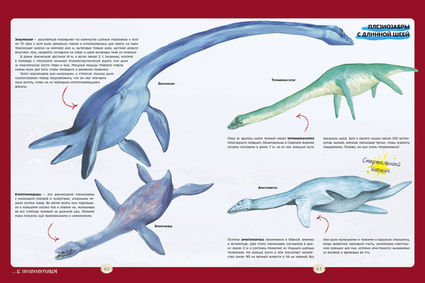 Изображение товара Энциклопедия Эксмо Большая энциклопедия о больших динозаврах, твердая обложка (Занонцелли Анастасия)