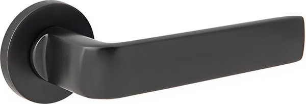 Изображение товара Комплект дверной фурнитуры Code Deco Slim H-40136-A-BLM без фиксатора (черный)