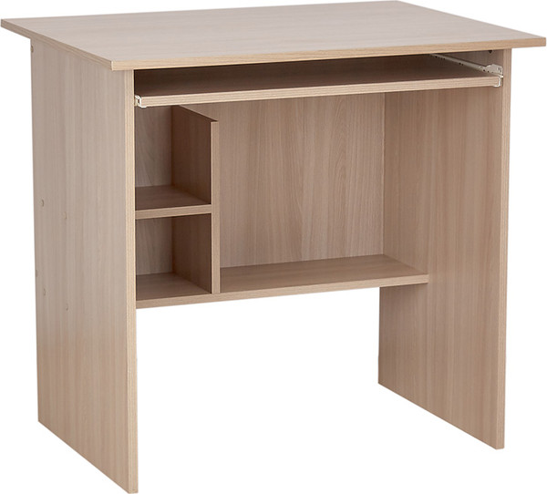 Изображение товара Компьютерный стол Polini Kids Home Vector 111 с выдвижной полкой и нишами / 0002897.179 (ясень шимо светлый)