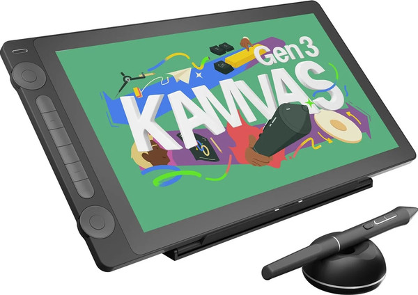 Изображение товара Графический планшет Huion Kamvas 16 Gen 3 (черный)