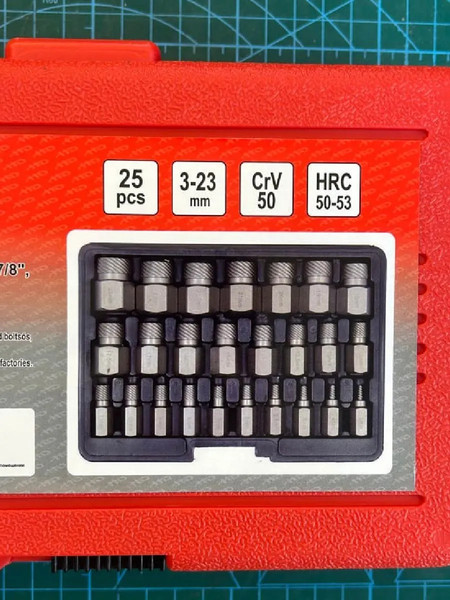 Изображение товара Набор экстракторов H-D HD-06034 (25пр)