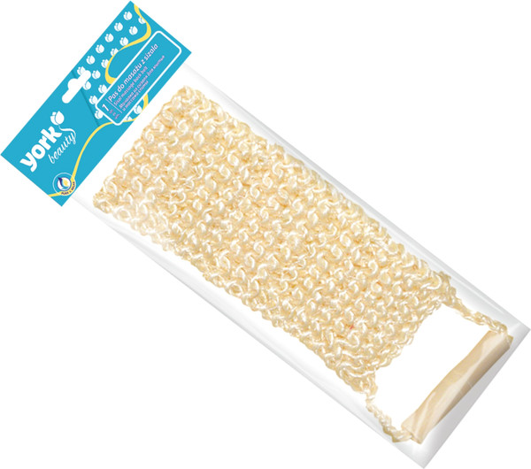 Изображение товара Мочалка для тела York Из сизаля лента / 15150 (крупная вязка)