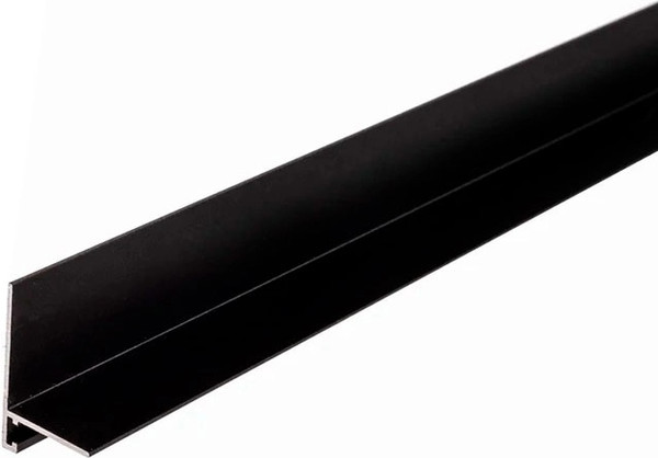 Изображение товара Микроплинтус КТМ-2000 MC16-20-05E 16-20мм 2.4м (черный)