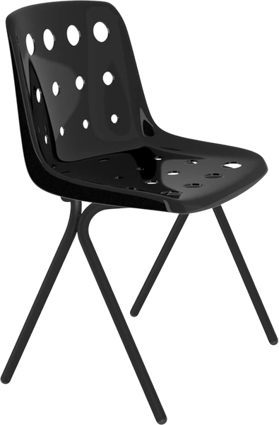 Изображение товара Стул офисный Sheffilton SHT-ST56/S186-1 (черный/черный муар)