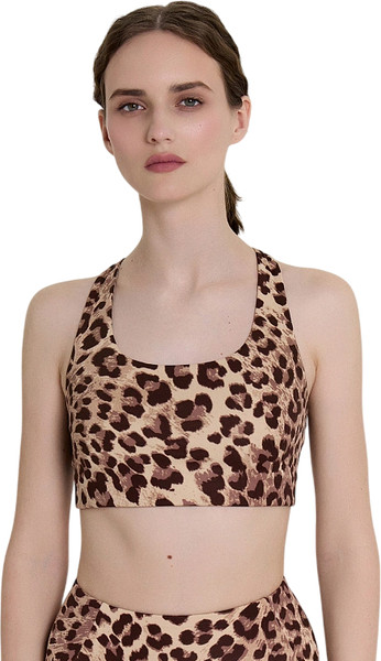 Изображение товара Топ спортивный Mark Formelle 302907 (р.164/170-92-98, леопард)