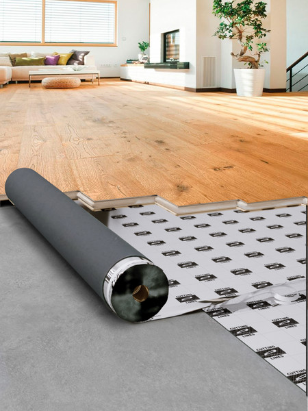 Изображение товара Подложка A-step Optima Silver 4мм EVA With Silver Foil (1x10м)