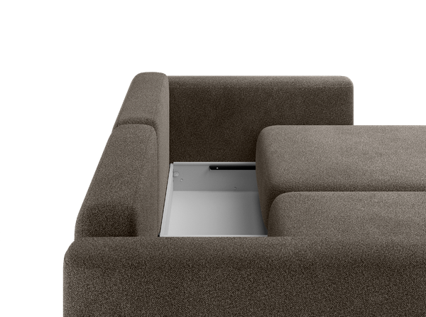 Изображение товара Диван Mio Tesoro 144 (шоколадный Lana 35)