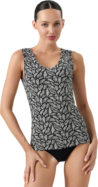 Изображение товара Майка домашняя Mark Formelle 422258 (р.164/170-104-110, листья на черном)